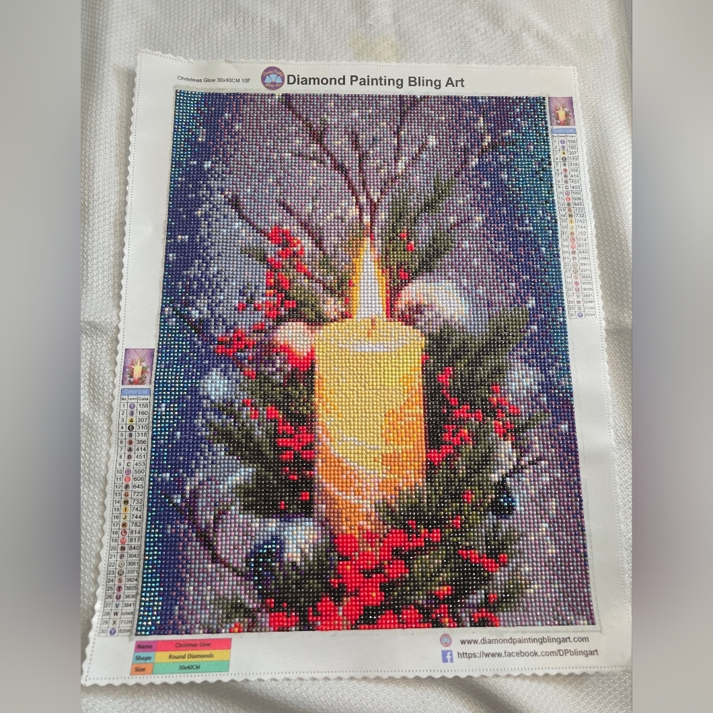 ❤️FINAL SALE- 30cm×34cm (12in×16in) Finished Diamond Painting